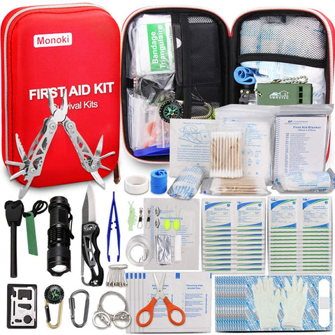 Monoki First Aid Kit Survival Kit